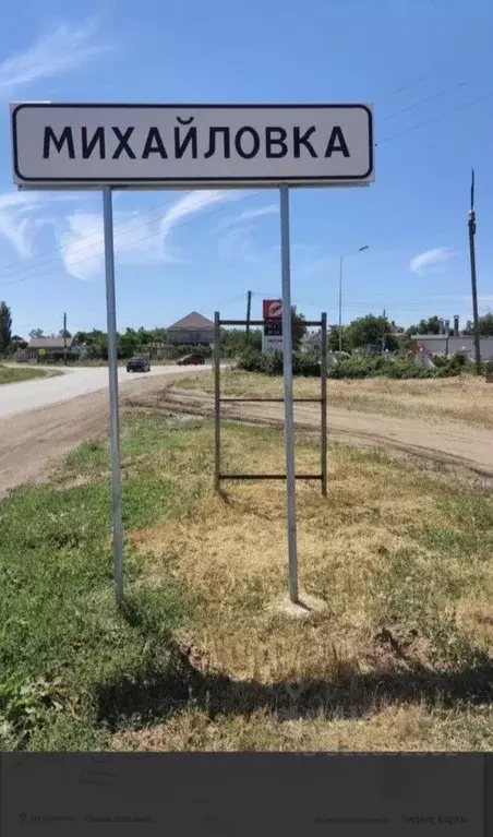 Участок в Крым, Сакский район, Ореховское с/пос, с. Михайловка  (5.0 ... - Фото 1
