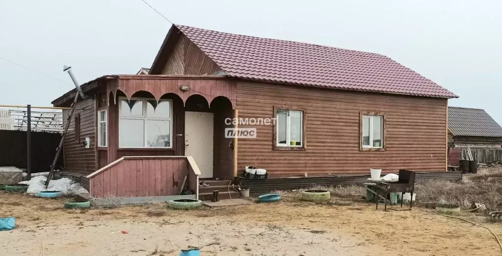Дом в Саха (Якутия), Жатай городской округ, Жатай рп ул. Новая, 9 (91 ... - Фото 0