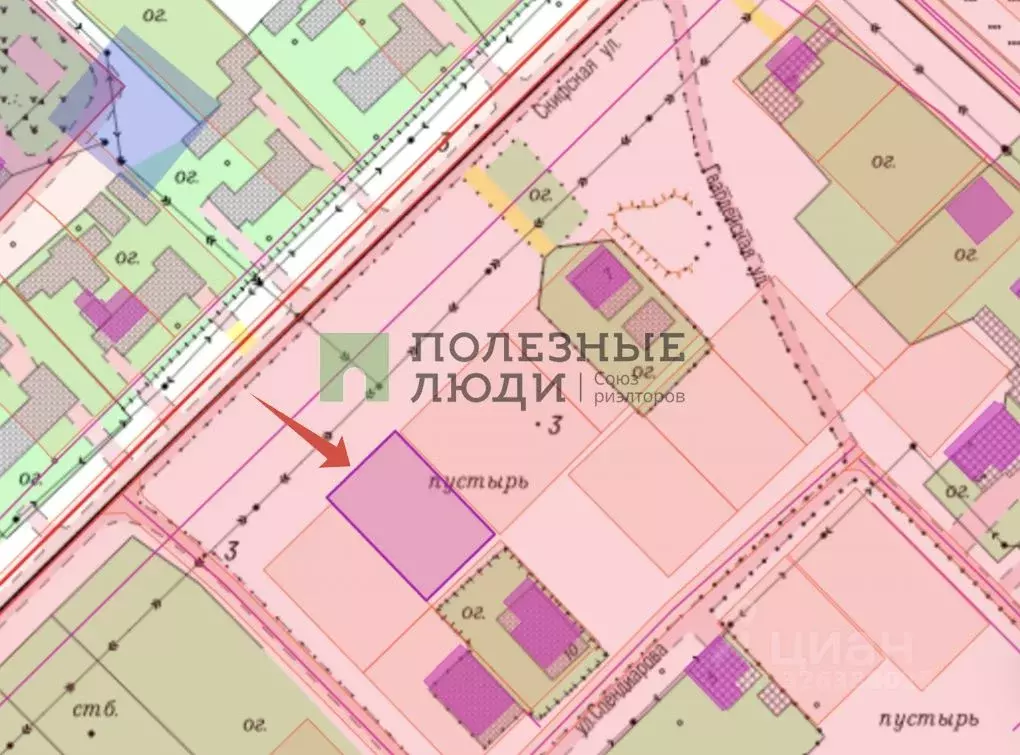 Участок в Крым, Красноперекопск ул. Скифская, 13 (6.0 сот.) - Фото 2