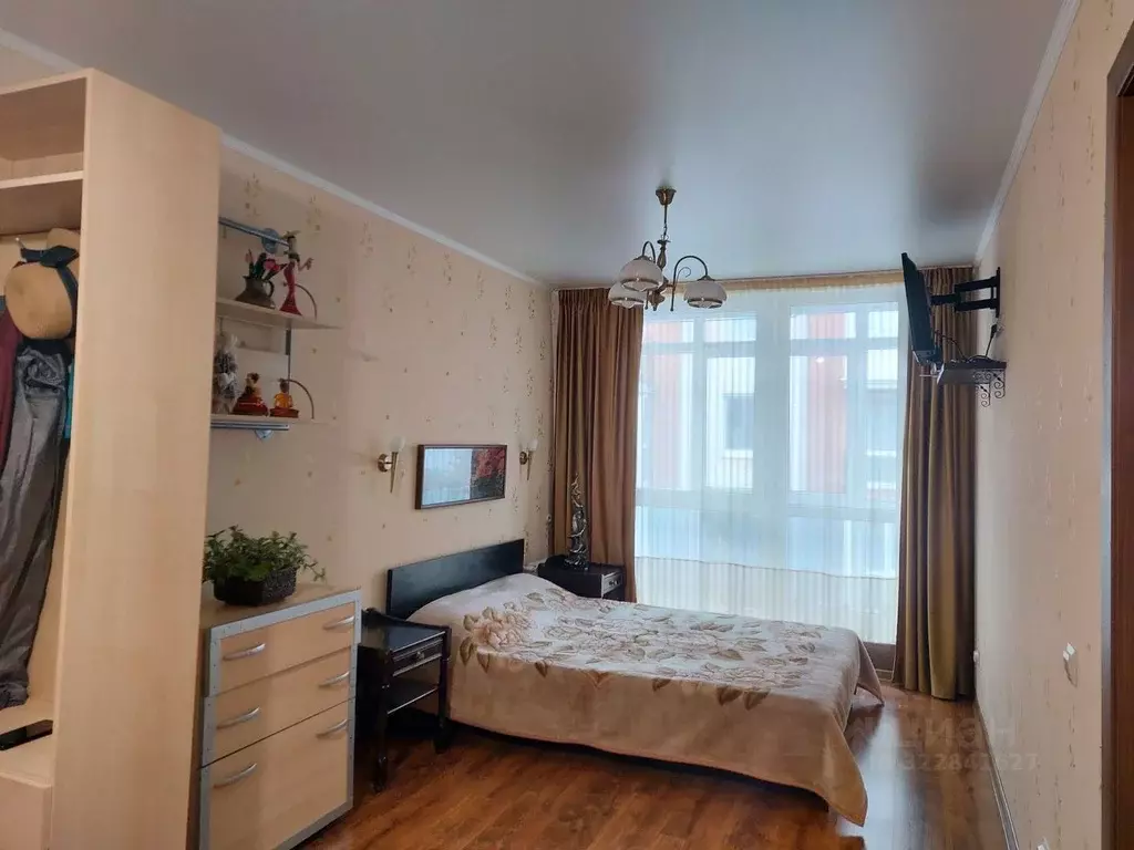 1-к кв. Калининградская область, Гурьевский муниципальный округ, пос. ... - Фото 1