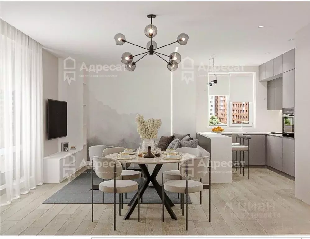 2-к кв. Волгоградская область, Краснослободск Среднеахтубинский район, ... - Фото 2