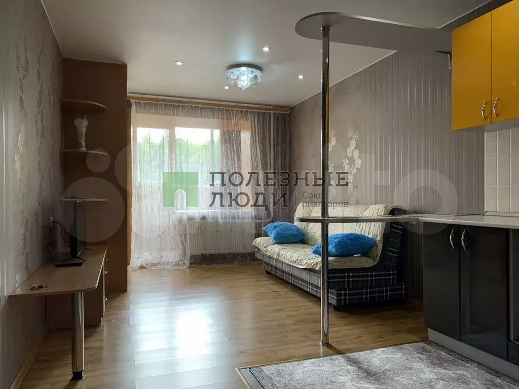 Квартира-студия, 25 м, 1/17 эт. - Фото 1