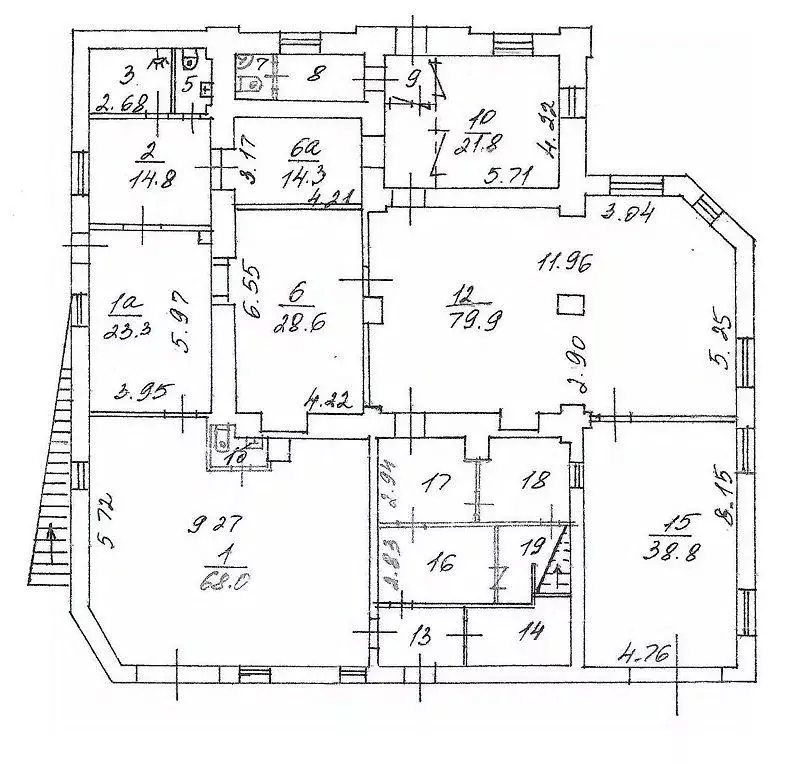 Помещение свободного назначения в Москва Летниковская ул., 18С1 (916 ... - Фото 1