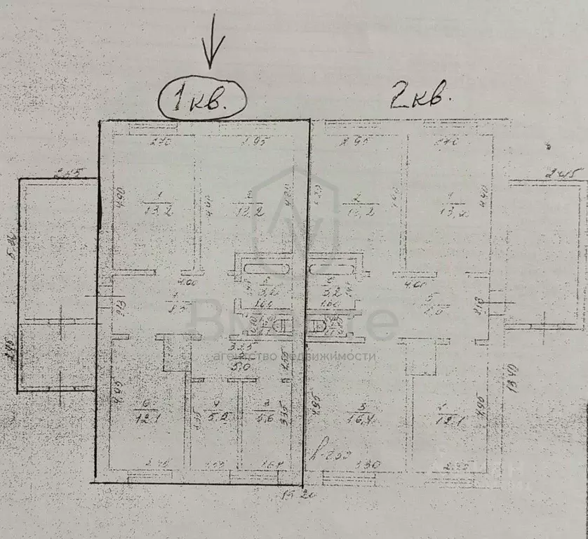 3-к кв. Новосибирская область, Болотное Моховая ул., 1 (67.7 м) - Фото 2