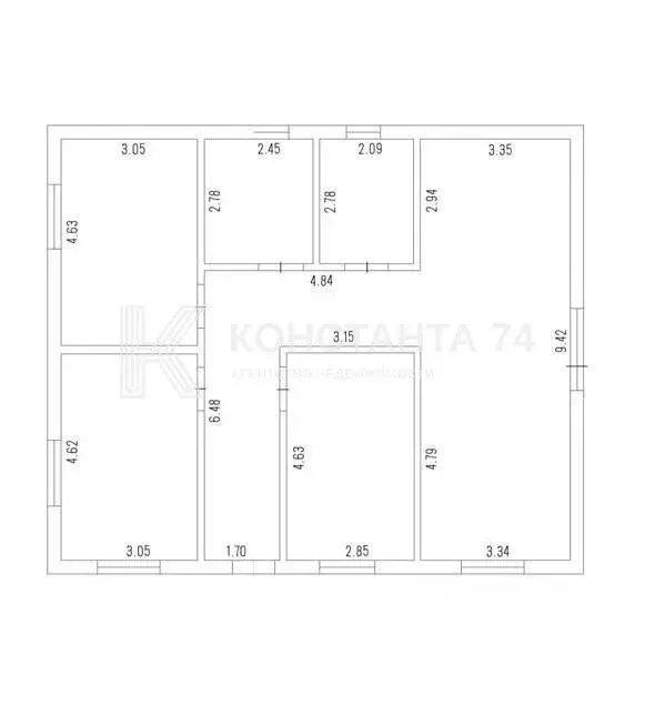 Дом в Челябинская область, Красноармейский муниципальный округ, д. ... - Фото 2