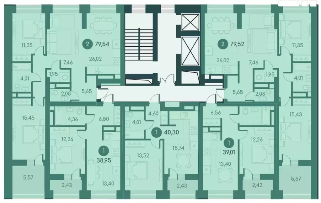 1-к кв. Курганская область, Курган Малиновые высоты жилой комплекс ... - Фото 2
