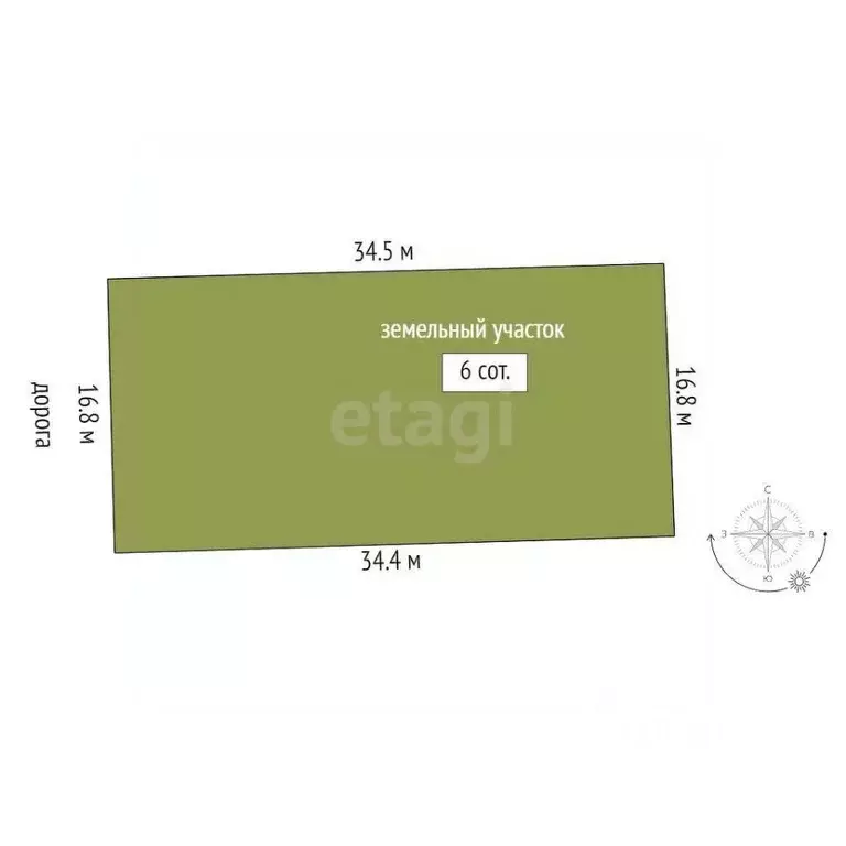 Участок в Тюменская область, Тюменский муниципальный округ, д. Зырянка ... - Фото 2