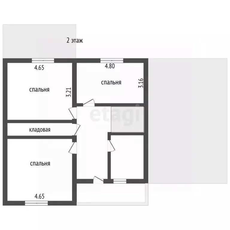 Дом в Вологодская область, Череповецкий район, д. Ванеево ул. ... - Фото 2