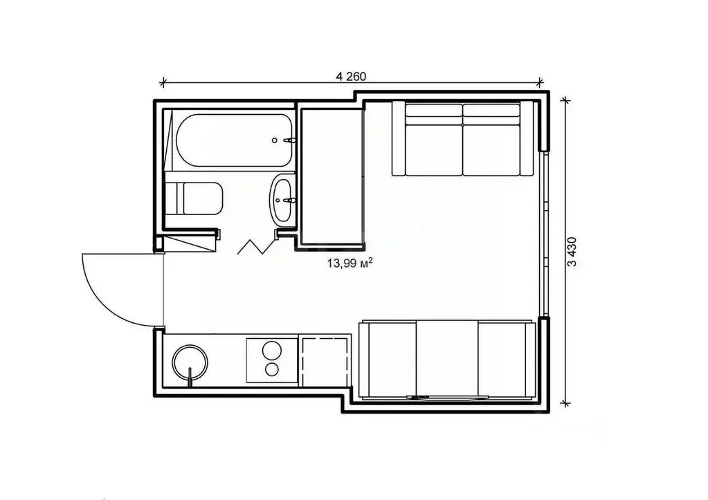 Студия Татарстан, Казань ул. Белинского, 12/8 (16.9 м) - Фото 2