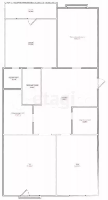 3-комнатная квартира: Махачкала, проспект Петра I, 95 (150 м) - Фото 1