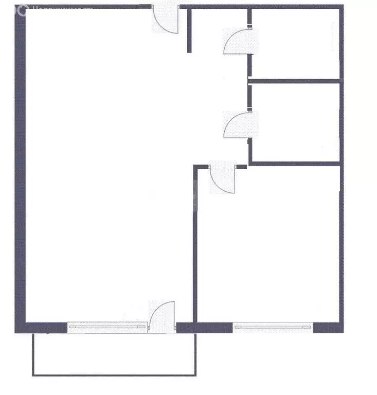 1-комнатная квартира: Кемерово, улица Тухачевского, 29Б (33 м) - Фото 1
