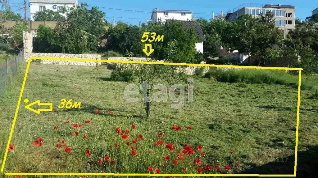 Участок в Севастополь Энтузиаст садоводческое товарищество, 20 (16.8 ... - Фото 0