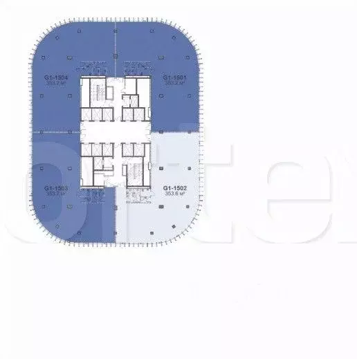 Офис в Москва Ходынский бул., 20А/2 (354 м) - Фото 1