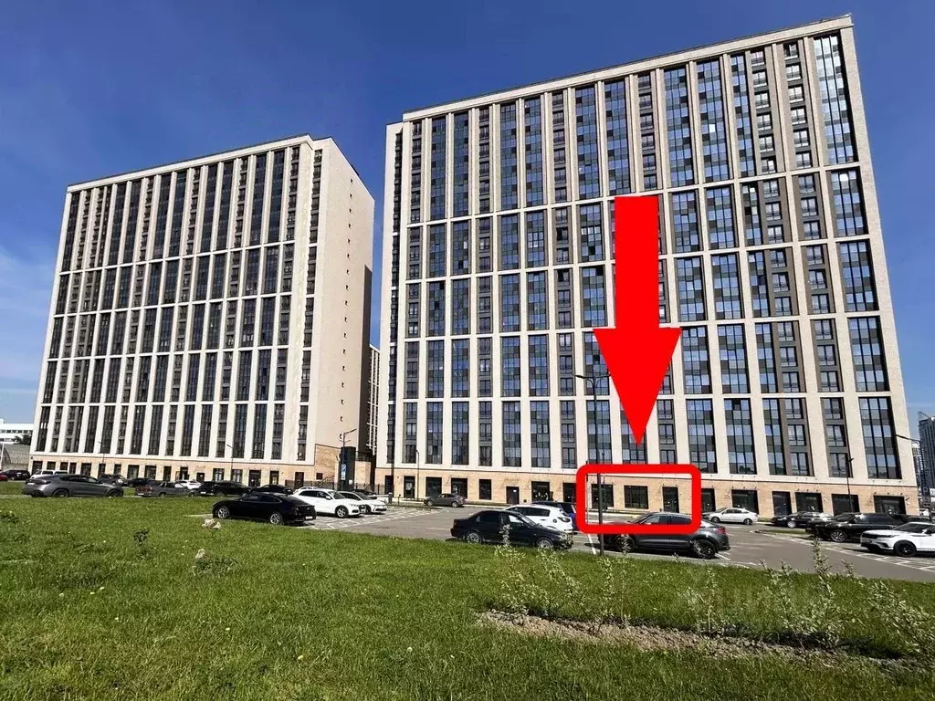 Помещение свободного назначения в Санкт-Петербург ул. Типанова, 22 (87 ... - Фото 1