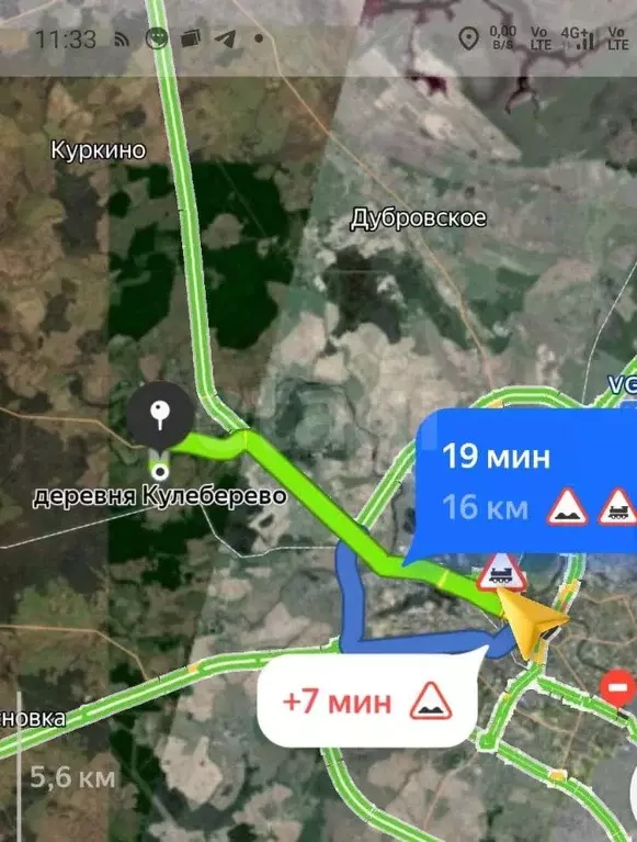 Участок в Вологодская область, д. Кулеберево  (15.0 сот.) - Фото 1