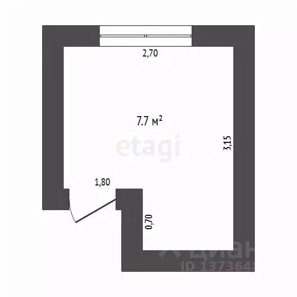 Комната Амурская область, Благовещенск 2-й мкр, ул. Кантемирова, 6 ... - Фото 2