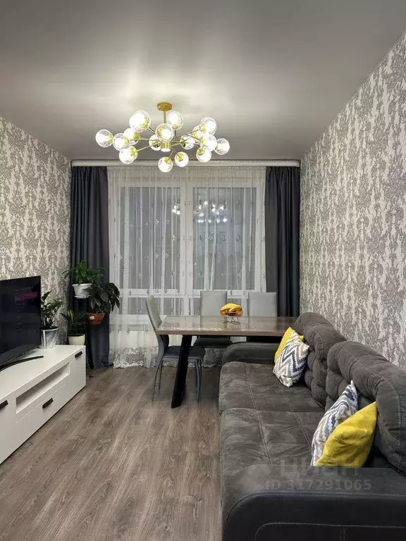 Квартира, 1 комната, 36 м - Фото 1