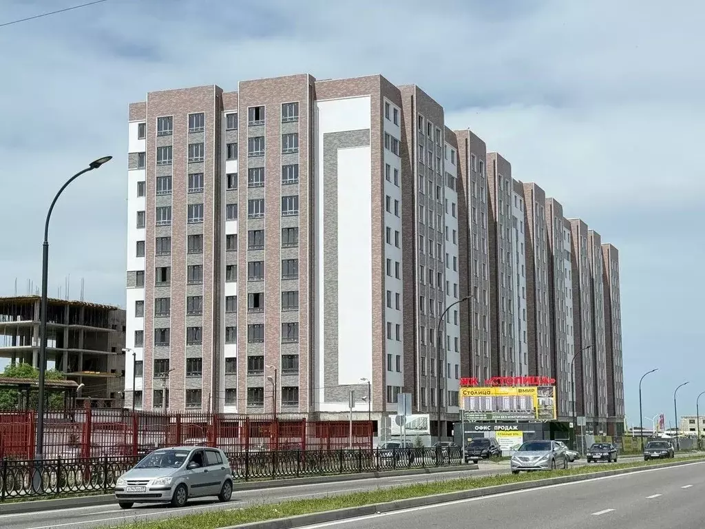 1-к кв. Кабардино-Балкария, Нальчик Кабардинская ул., 195 (44.8 м) - Фото 0