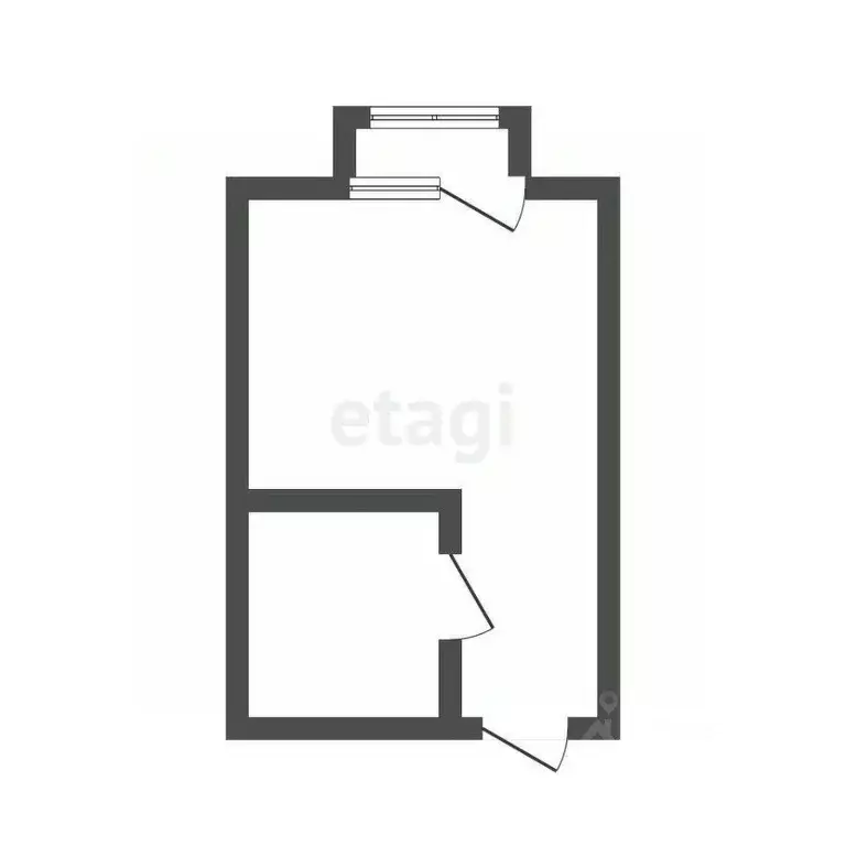 Студия Иркутская область, Иркутск Байкальская ул., 208 (20.0 м) - Фото 2