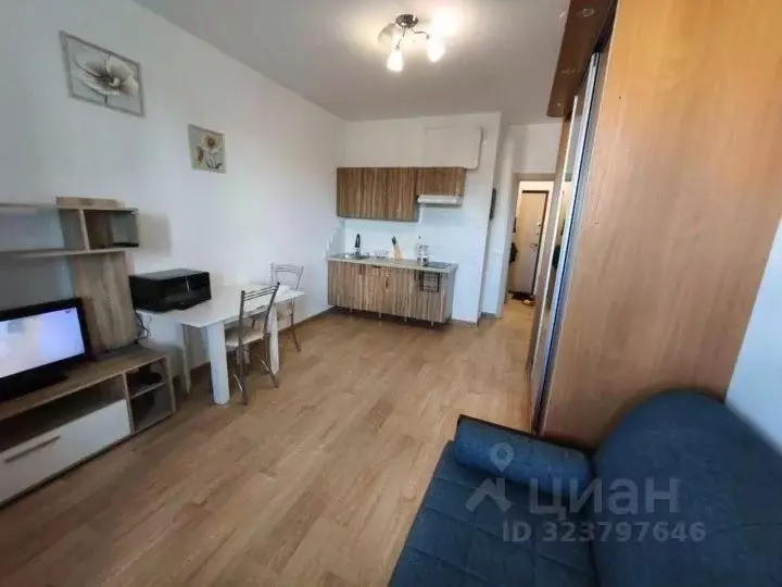 Студия Ленинградская область, Мурино Всеволожский район, бул. ... - Фото 1