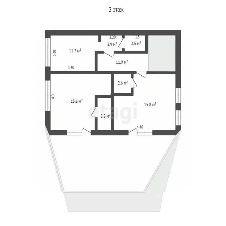 Дом в Крым, Ялта ул. Тимирязева, 9 (300 м) - Фото 1