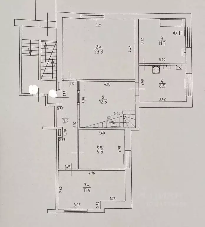 4-к кв. Калининградская область, Калининград Ленинградская ул., 28 ... - Фото 1