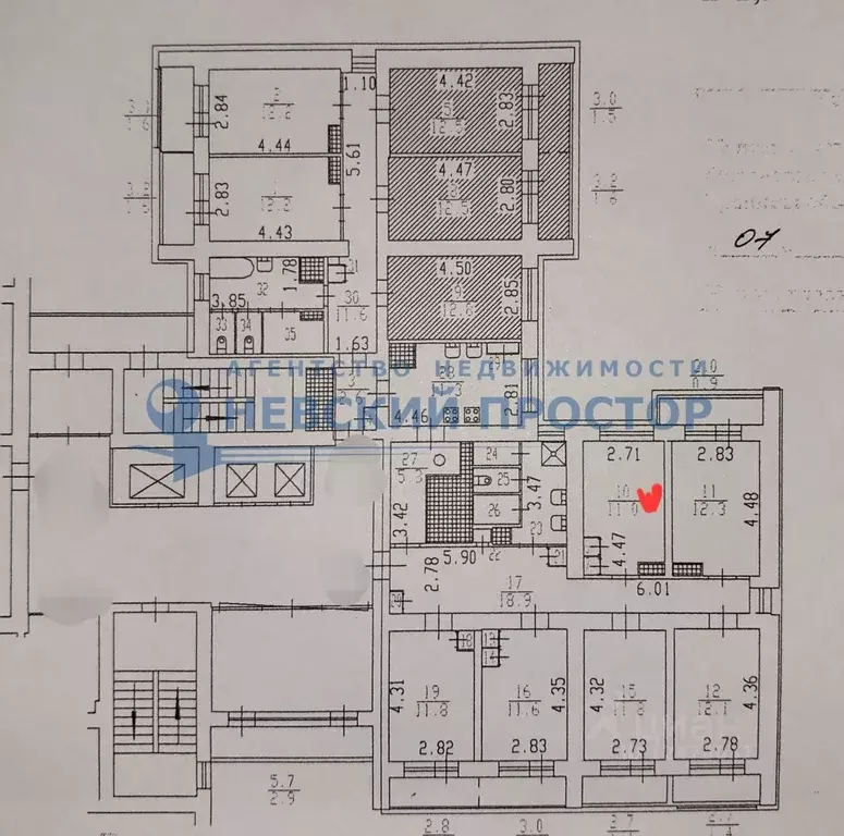 Комната Санкт-Петербург Купчинская ул., 4К4 (11.0 м) - Фото 1