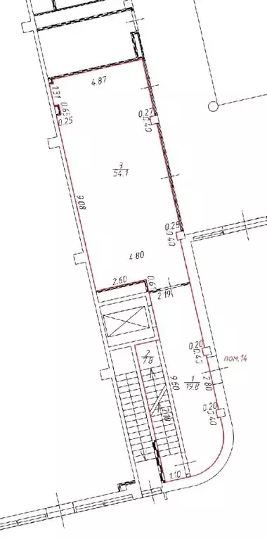 Помещение свободного назначения в Москва Салтыковская ул., 8С22 (45 м) - Фото 1