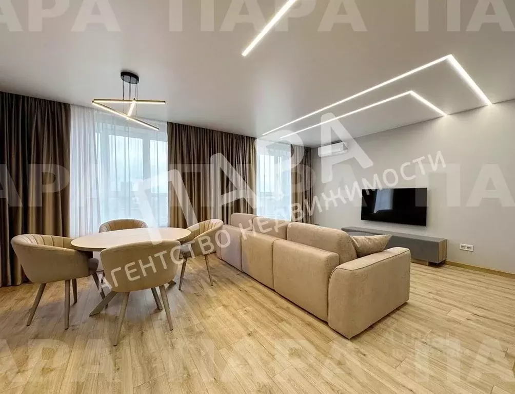 3-к кв. Самарская область, Самара просп. Масленникова, 14А (81.0 м) - Фото 1