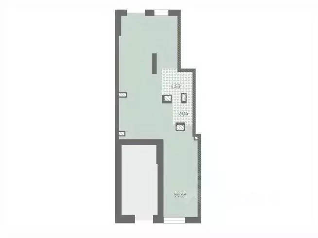 Помещение свободного назначения в Санкт-Петербург Морская миля жилой ... - Фото 1