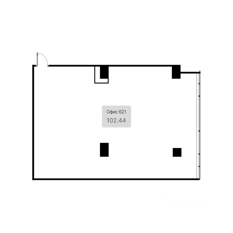 Офис в Краснодарский край, Краснодар Ставропольская ул., 19/1 (102 м) - Фото 2