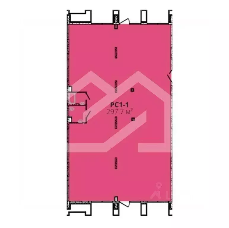 Торговая площадь в Москва Стоун Райз жилой комплекс (298 м) - Фото 2