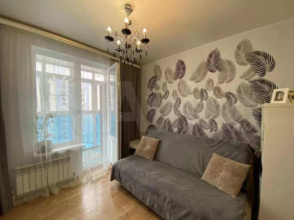 1-к. квартира, 37 м, 4/5 эт. - Фото 1