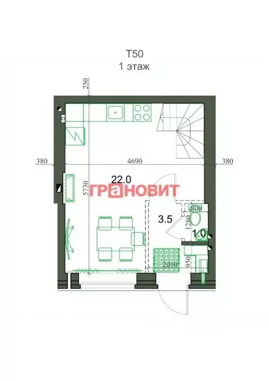 Таунхаус в Новосибирская область, Новосибирский район, Мичуринский ... - Фото 1