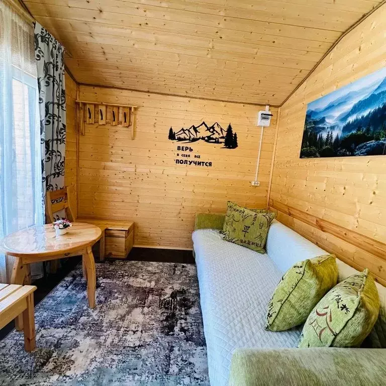 Дом в Карачаево-Черкесия, Домбай кп ул. Карачаевская, 90 (25 м) - Фото 1