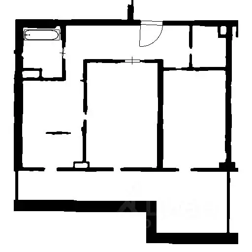 2-к кв. Санкт-Петербург ул. Одоевского, 21к1 (63.1 м) - Фото 1