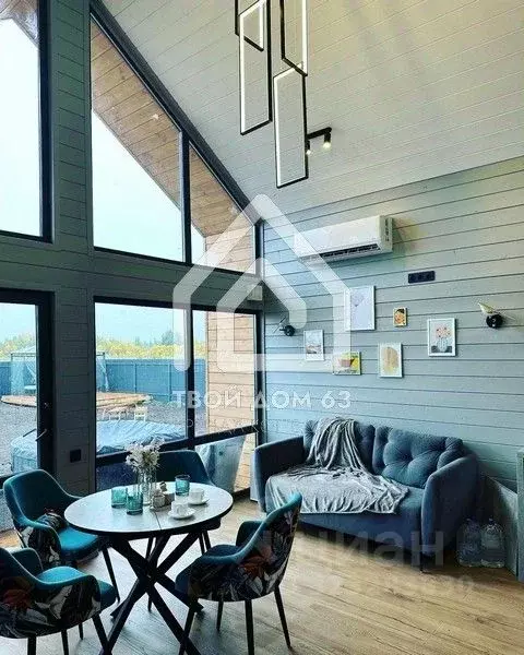 Дом в Самарская область, Волжский район, Черноречье с/пос, пос. ... - Фото 2