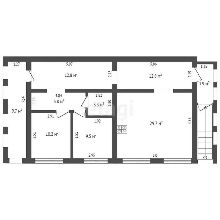 2-комнатная квартира: Геленджик, Совхозная улица, 24 (84.1 м) - Фото 0
