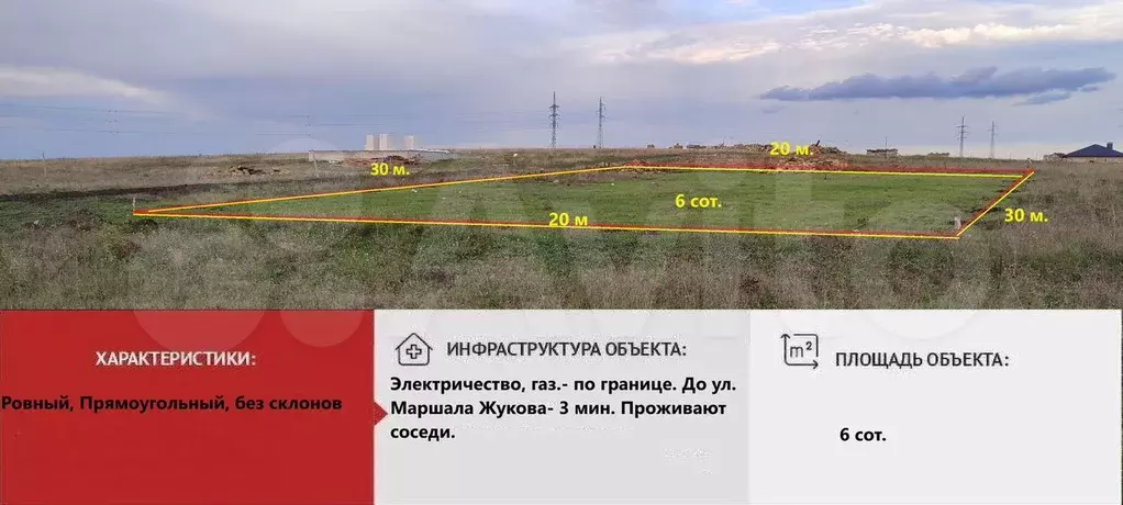 Участок 6 сот. (ИЖС) - Фото 0