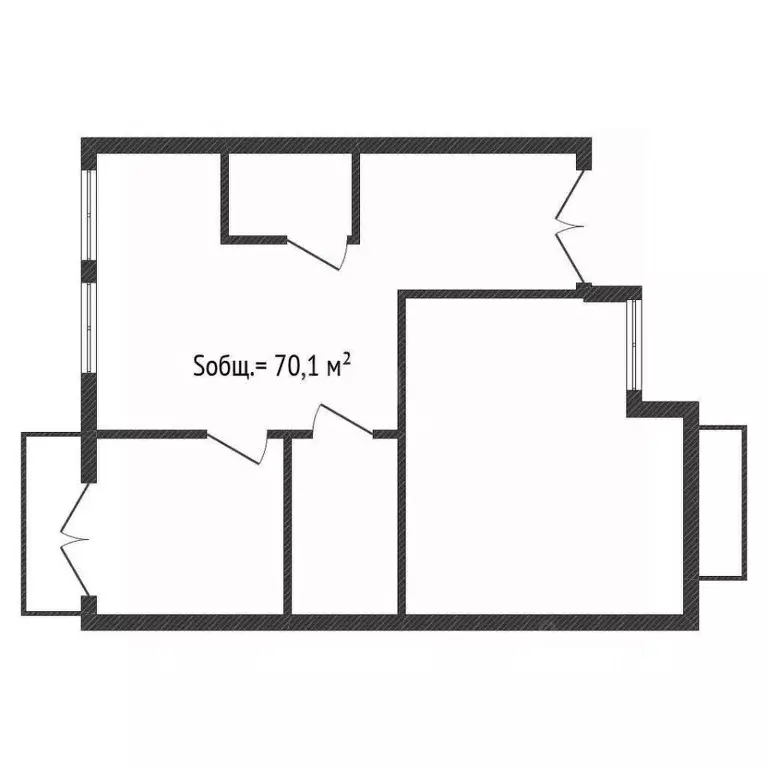 Помещение свободного назначения в Брянская область, Брянск ул. ... - Фото 2