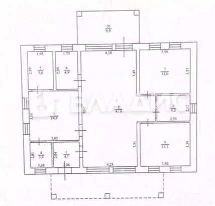 Дом в Воронежская область, Рамонский район, с. Ямное пер. Проселочный, ... - Фото 2