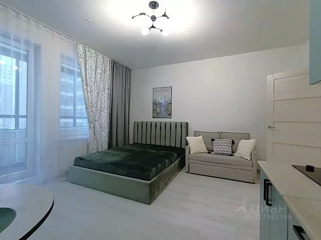 Студия Санкт-Петербург ул. Верхне-Каменская, 9к1 (25.0 м) - Фото 2