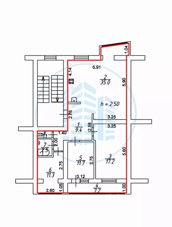 4-к кв. Ставропольский край, Ессентуки ул. Ермолова, 143 (88.2 м) - Фото 2