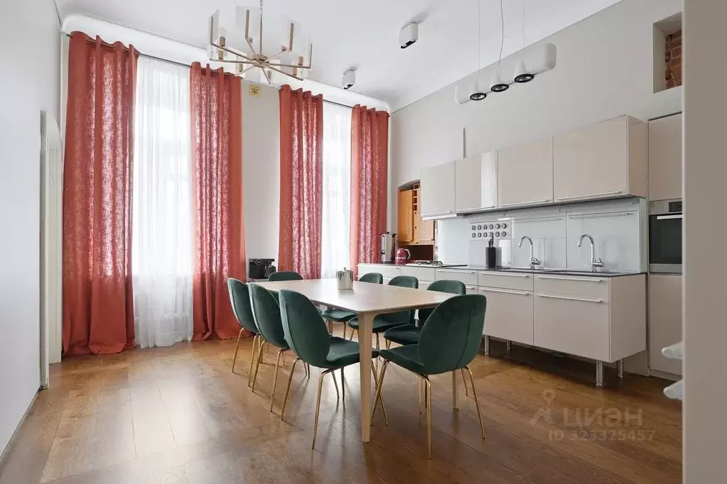 4-к кв. Москва ул. Пречистенка, 33/19С1 (129.8 м) - Фото 1