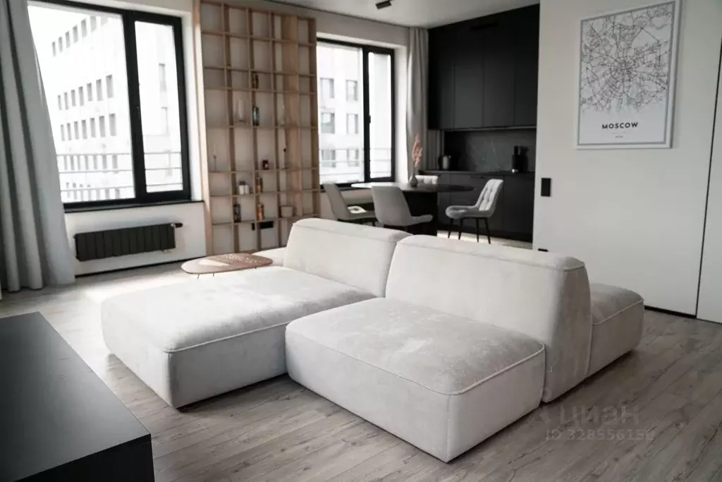 2-к кв. Москва Шелепихинская наб., 42к3 (62.9 м) - Фото 1