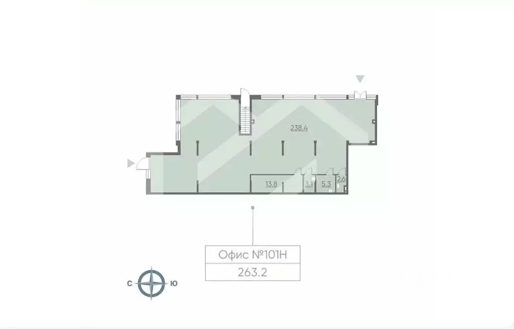 Помещение свободного назначения в Москва ул. Авиаторов, 1 (263 м) - Фото 2
