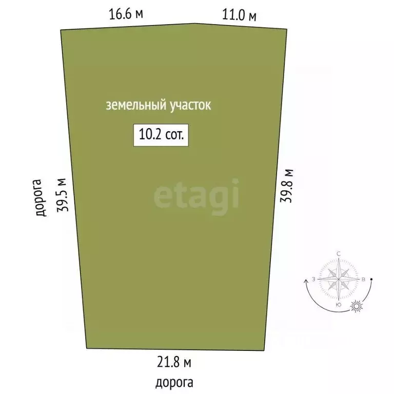 Участок в Тюменская область, Тюменский муниципальный округ, д. Елань ... - Фото 0