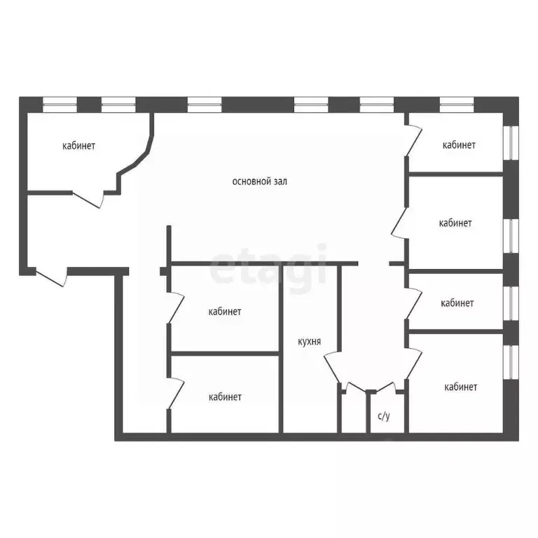 Офис в Красноярский край, Красноярск Северный мкр, ул. Мате Залки, 10Г ... - Фото 2