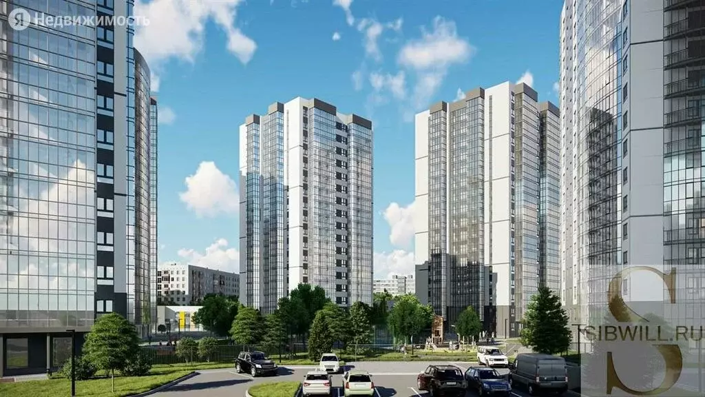 Квартира-студия: Новосибирск, жилой комплекс Никольский Парк (31.4 м) - Фото 1