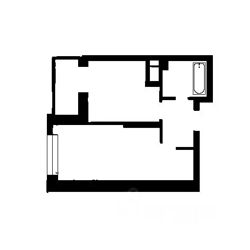 1-к кв. Татарстан, Казань ул. Аделя Кутуя, 83а (40.0 м) - Фото 2